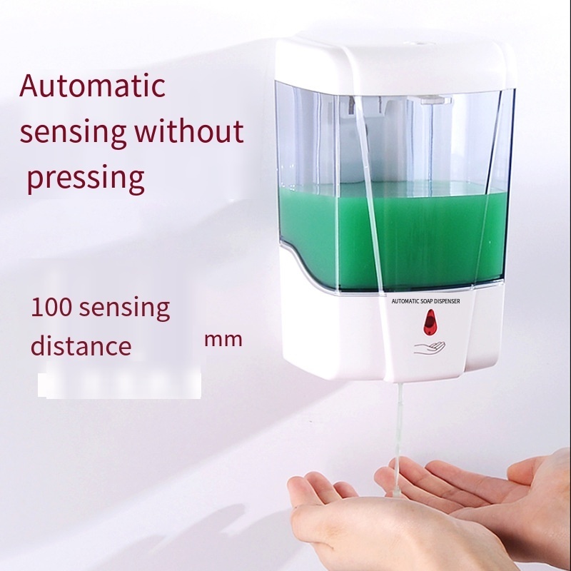 Wall Soap Dispenser 600ml 700ml Visual Automatic Induction Soap Dispenser Industria Wall-Mounted Hand Sanitizer Machine