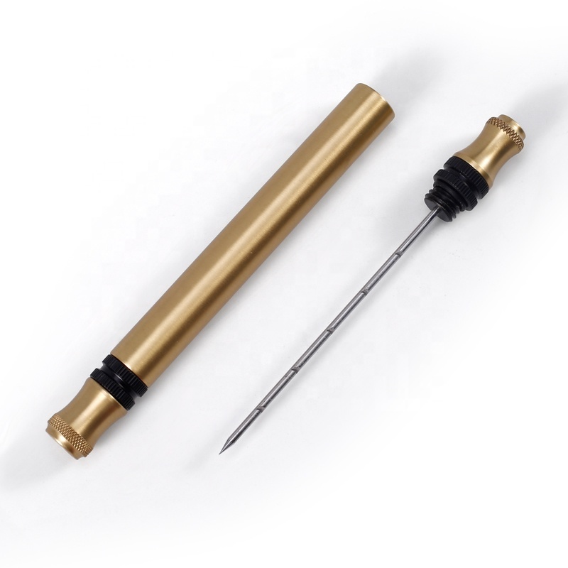 JIFENG Z02 copper metal cigar needle drill double punches tool 4-in-1 Multifunctional cigar accessories solutions cigar punch