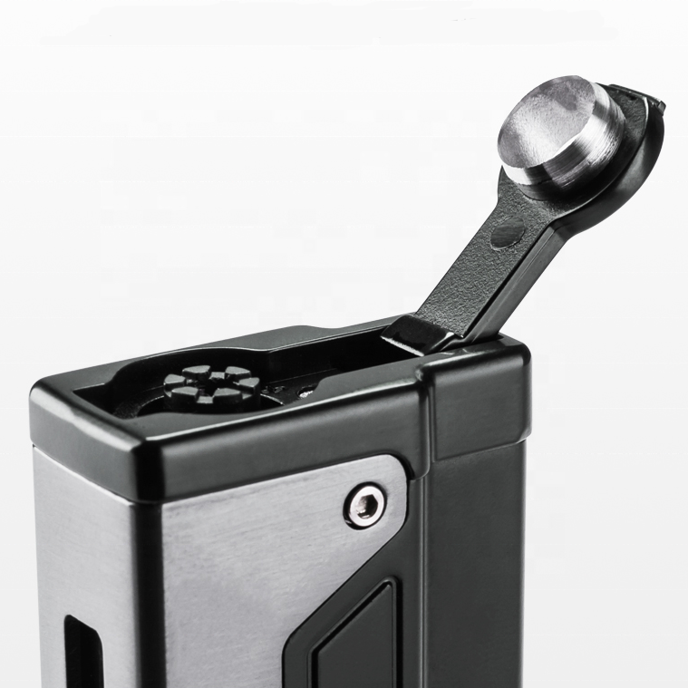 JIFENG #109 golf bag style Custom zinc alloy metal single torch butane gas refillable lighter with cigar punch tool