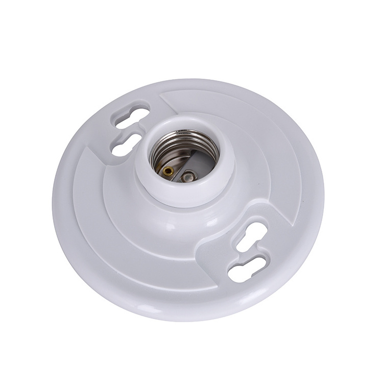 Home Plastic White Light Bulb Fitting Screw cUL Lamp Holder E26