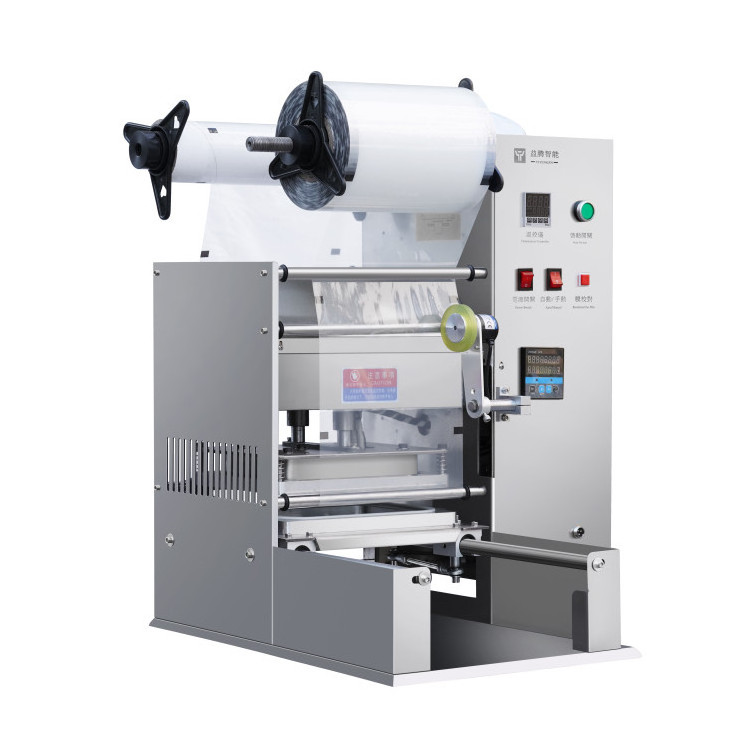 Semi-automatic food can sealer with gas flushing/tin canning machine/vacuum tin can sealing machine