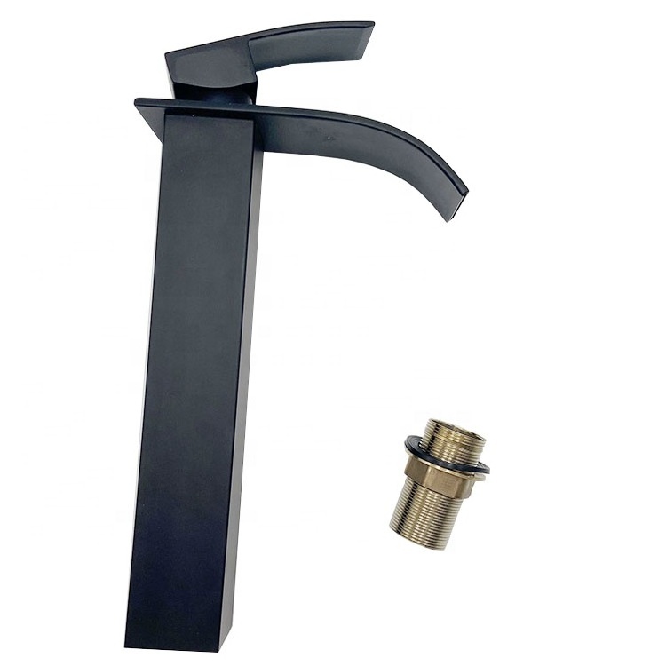 Hot Sale Single Handle Waterfall Faucet Set Bathroom Basin Faucet Bathroom Faucet