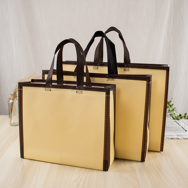 Manufacturer Wholesale Fashion Customizable Fabric Non Woven Shopping Bag