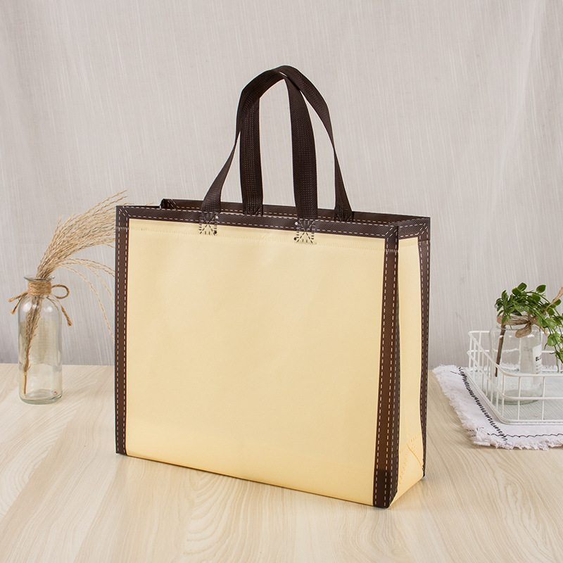 Manufacturer Wholesale Fashion Customizable Fabric Non Woven Shopping Bag