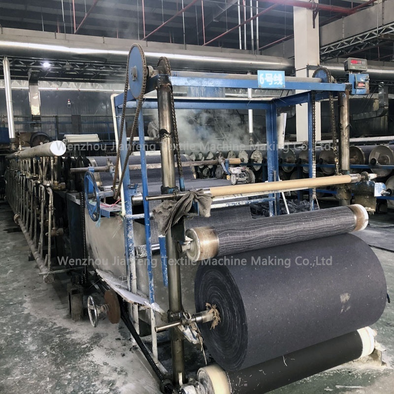 Nonwoven membrane fiberglass waterproof composite machine