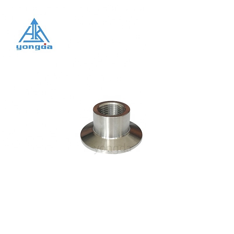 Yongda Sanitary 304 316L Stainless Steel Tri Clamp Male Female Thread ferrule