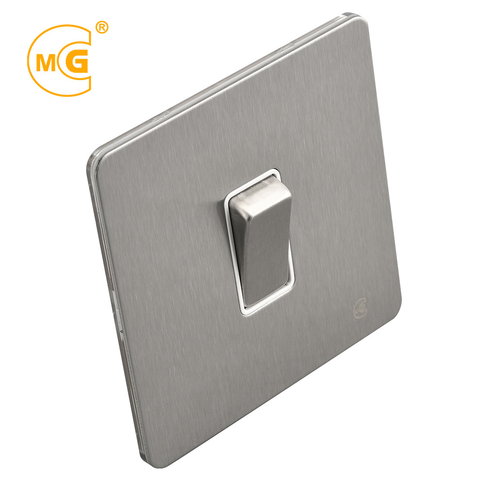 Morden surface mount uk electrical thin wall light switch