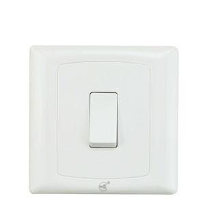 wenzhou BS screwless 1 gang 2 way single switch