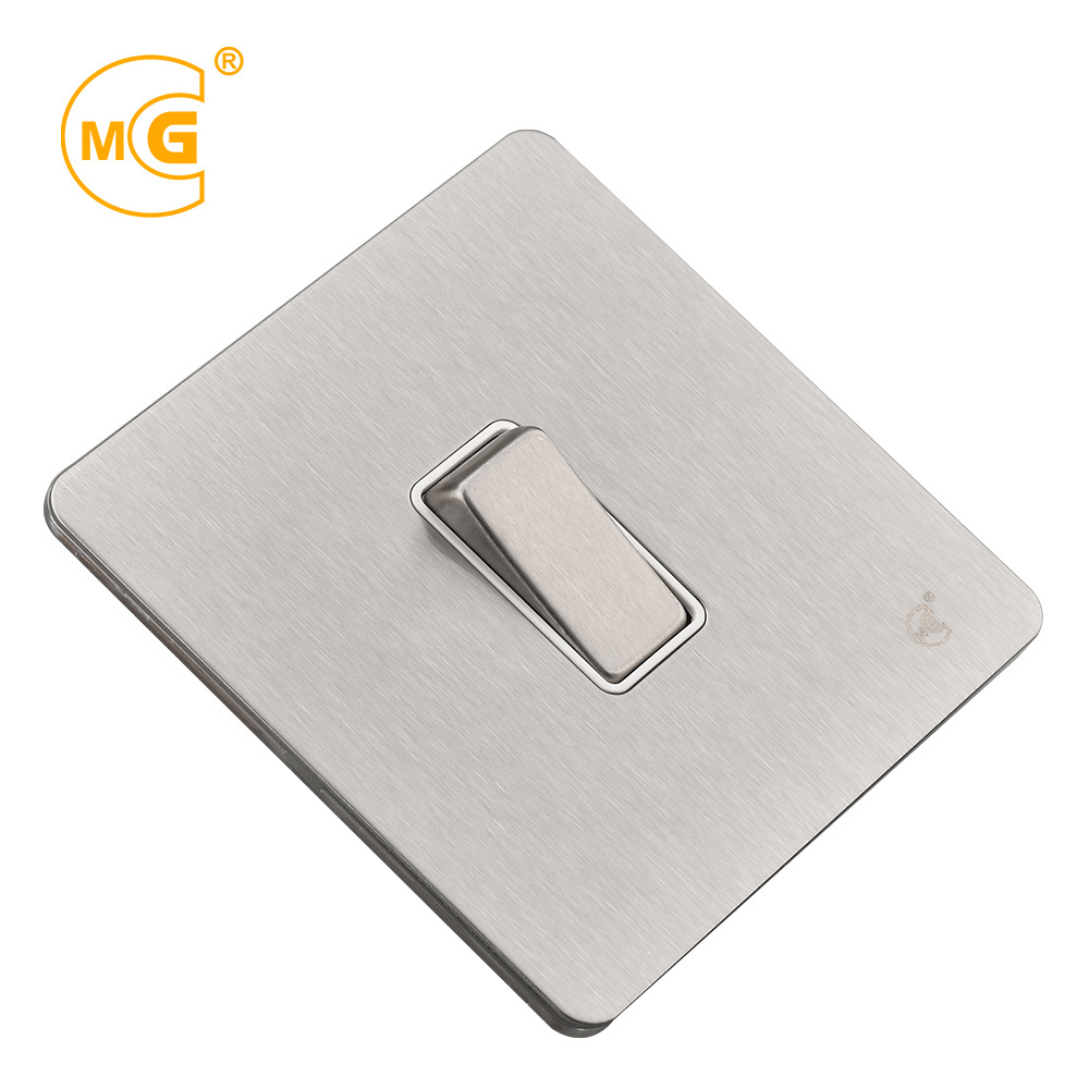 Morden surface mount uk electrical thin wall light switch