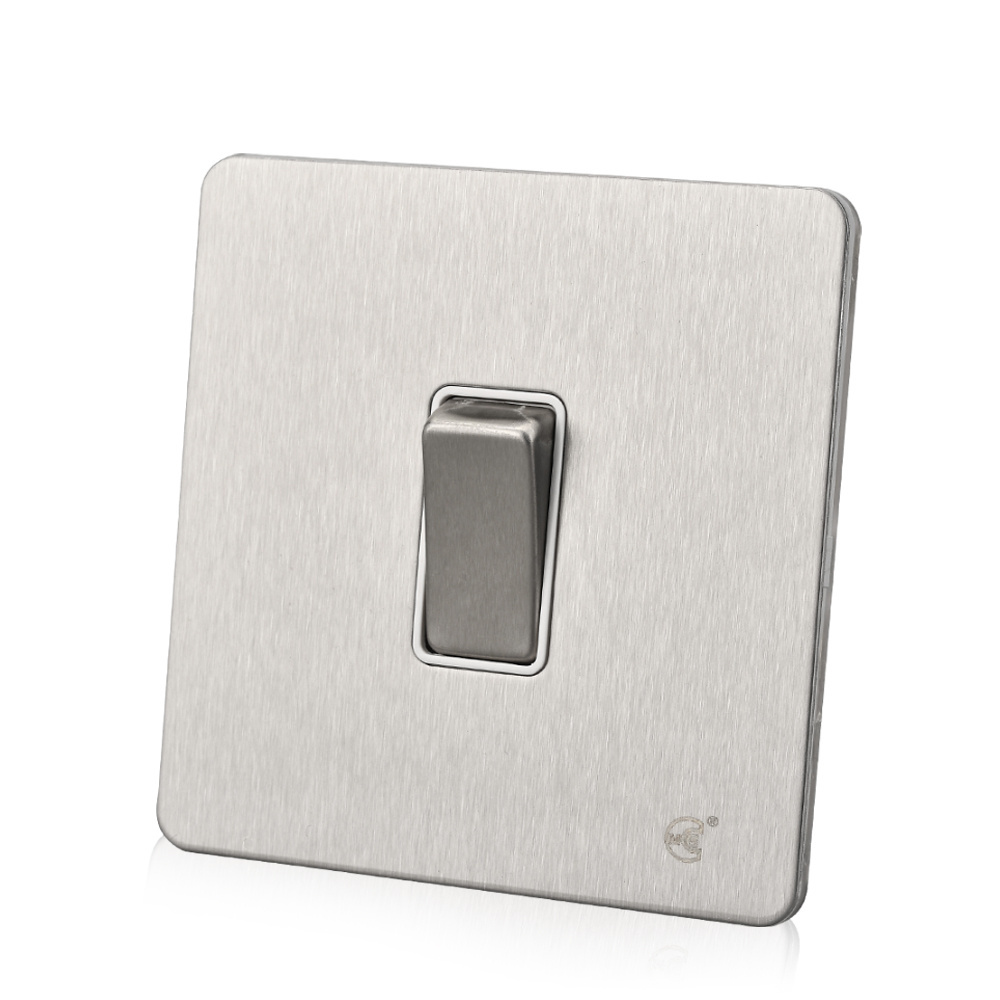 Morden surface mount uk electrical thin wall light switch