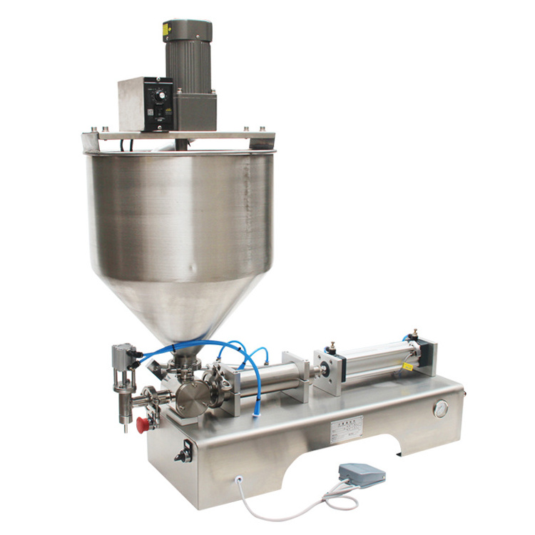 YK Yogurt Viscous Liquid Filling Machine Pneumatic Liquid Honey Salad Tomato Sauce Filling Machine