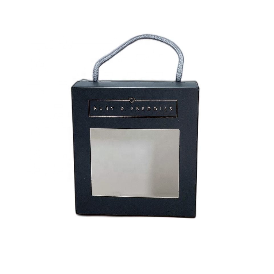 High-end Quality Black Mini Shoe Box Storage Packaging Display Boxes With Custom Logo