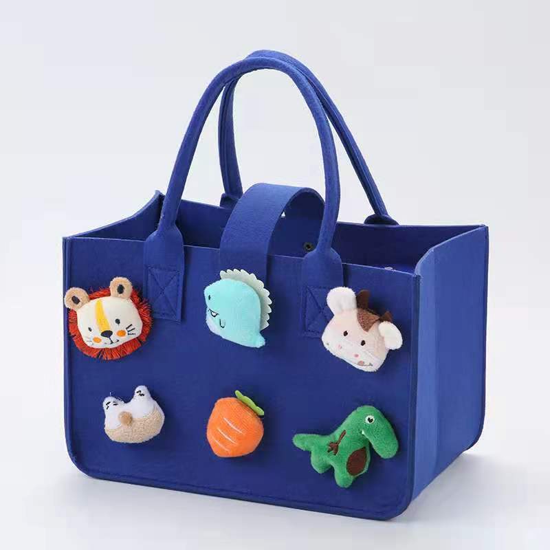 Competitive price China Manufacture non woven polyester large capacity tote felt shopping bag gift bag