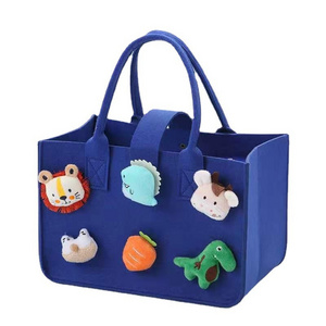 Competitive price China Manufacture non woven polyester large capacity tote felt shopping bag gift bag