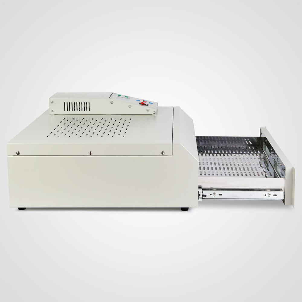 Stock in EU SMD T962C Small Desktop Conveyor Reflow Wave Soldering Oven for PCB Welding SMT Assembly Line Reflow Oven