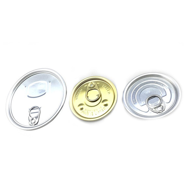 Recyclable Aluminium Tin Cans For Food Canning, Tin Cans With Pull Ring