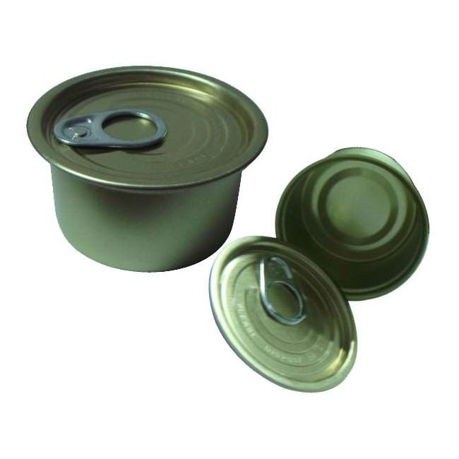 Recyclable Aluminium Tin Cans For Food Canning, Tin Cans With Pull Ring