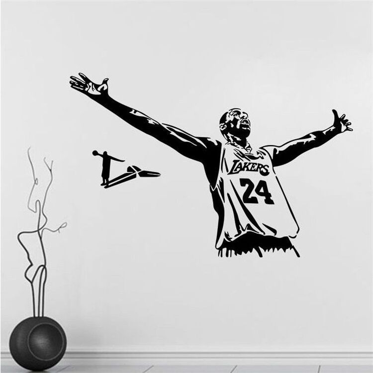 Kobe for boys' dormitory personality decorative wall stickers Wall Decal