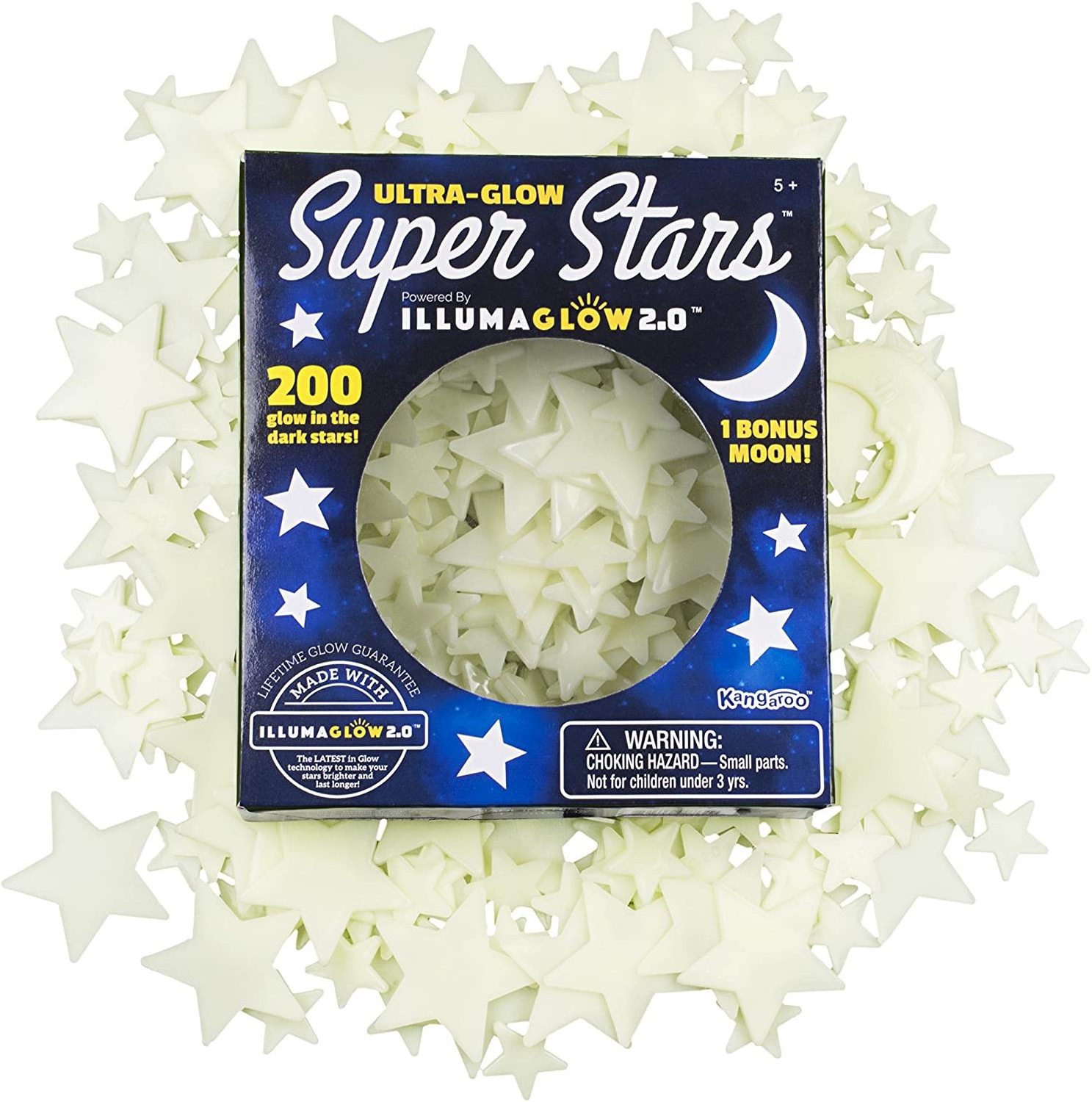 Shining  in the Dark Stars Plastic fluorescent stars