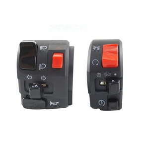 7/8 22mm Universal Motorcycle Handle Modified Switch Turn Signal Light Button Switch For BJ300/600