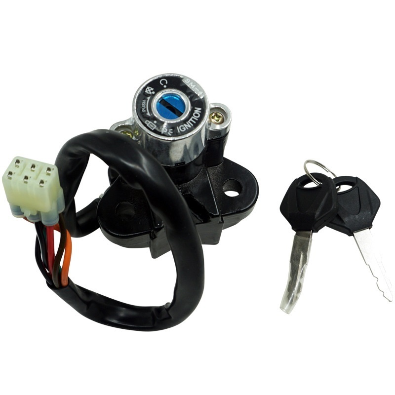 Motorcycle Modification Accessories Fuel Tank Lock Ignition Switch For GSXR600 7500 GSF600 1200