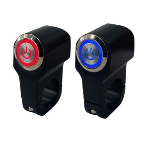 7/8'' 22MM Motorcycle Modification Accessories Handlebar Switch With Self-locking Headlights Switch