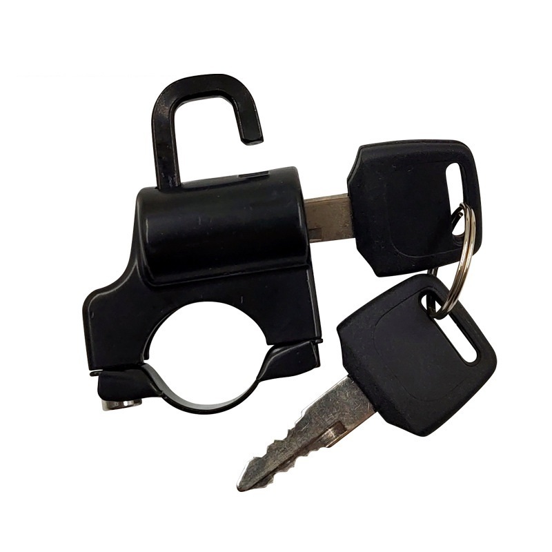 Universal Motorcycle Accessories Handlebar Anti-theft Multi-function Fixed Helmet Lock