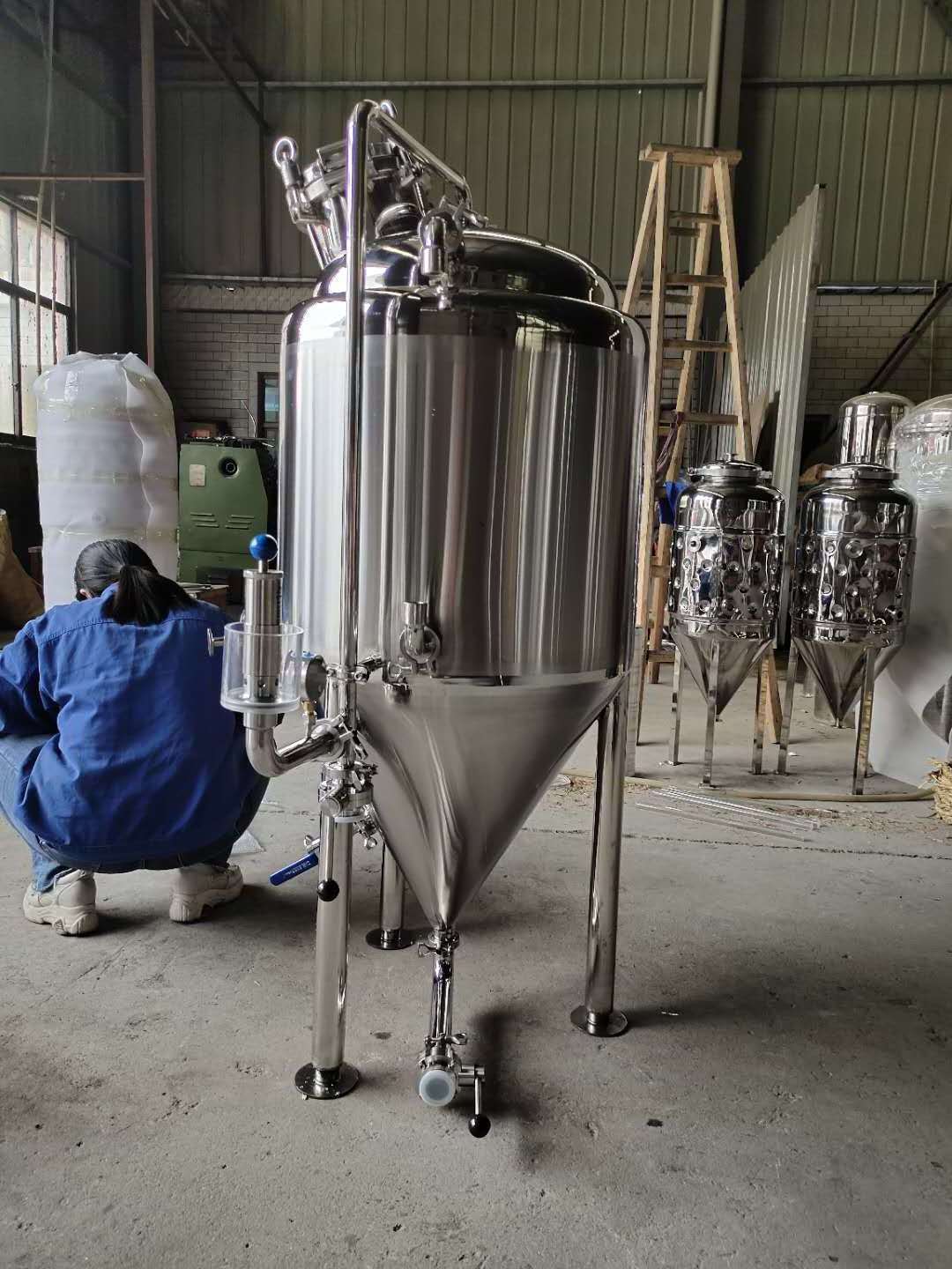 100L 200L 300L beer conical stainless steel fermenter for home brewing beer fermenter