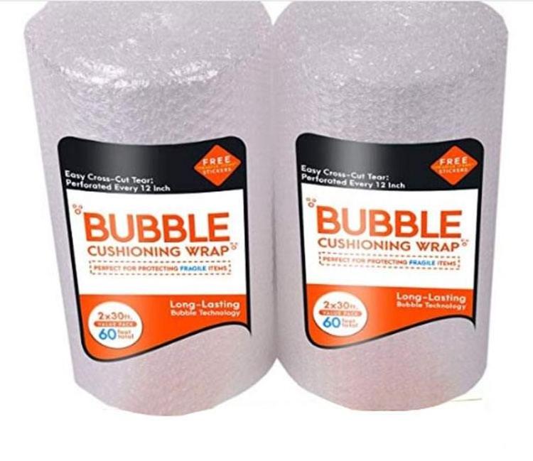 Shockproof express foam plastic thickened bubble paper bubble film roll  poly bubble roll