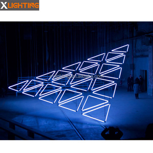 China high quality dj club Stage Lighting led triangle tube light colorful kinetic light emitting tube