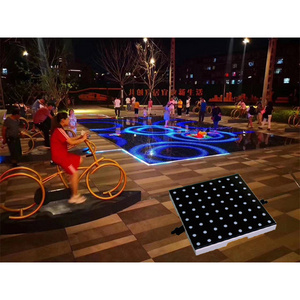 Disco DJ Wedding Lighting PC/SD Control 8*8 Pixels Interactive LED Dance Floor