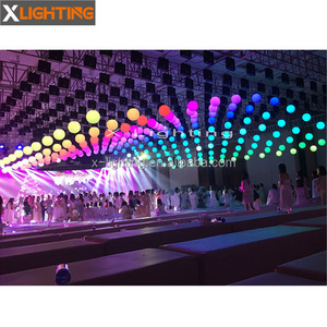 Stage lighting disco dj bar club ceiling matrix lights led kinetic sphere