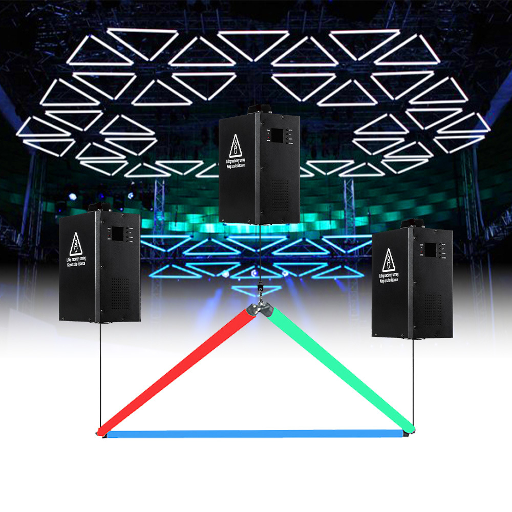 RGB LED Kinetic Tube Motor Lifting Stage Disco Bar Club DJ Warm White Projection Kinetic Tube DMX Projection Night Clubs