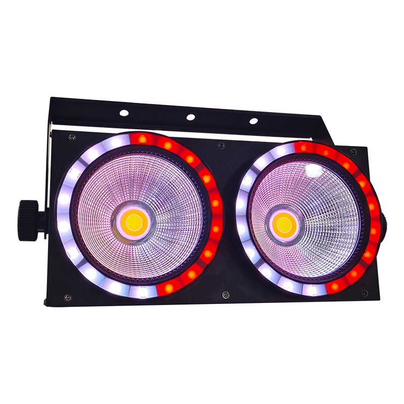 Newest stage lighting DMX control led COB blinder background light for night club ktv bar