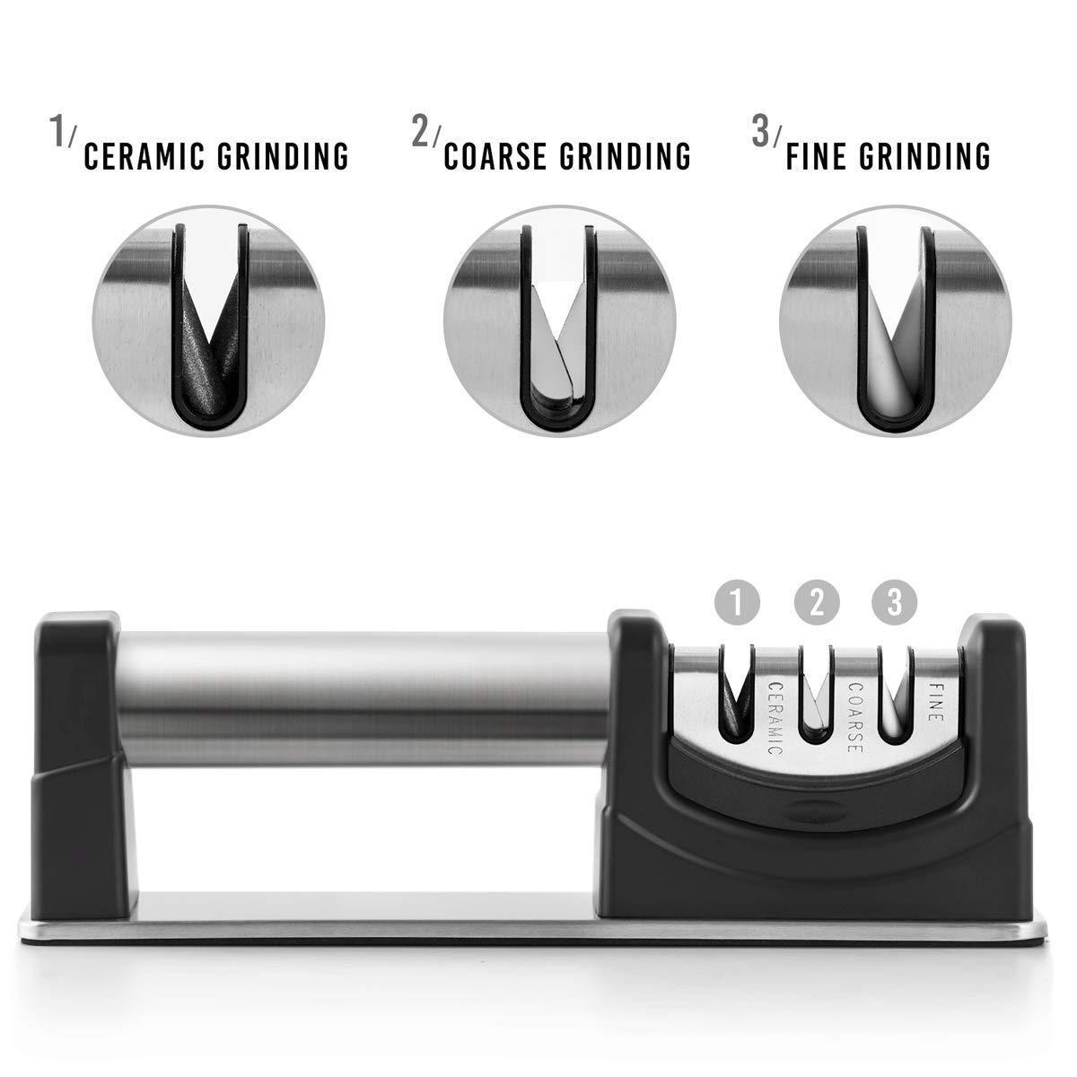 kitchen  3 stage  4 in 1 diamond mini multifunction system professional machine  kitchen tools knife sharpener tungsten