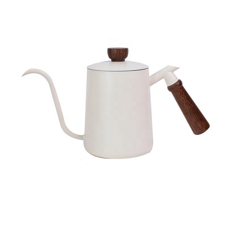 600ml Hand Drip Kettle Coffee Pot and Tea Pot with Long Spout Thick Stainless Steel Pour over Kettle for Home Use