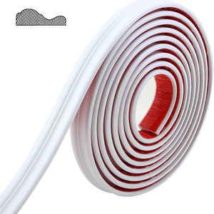 Flexible Wall Molding Trim & Chair Rail Peel and Stick Self-Adhesive Panel Moulding for Home Decoration & Wall Protection 9.8ft