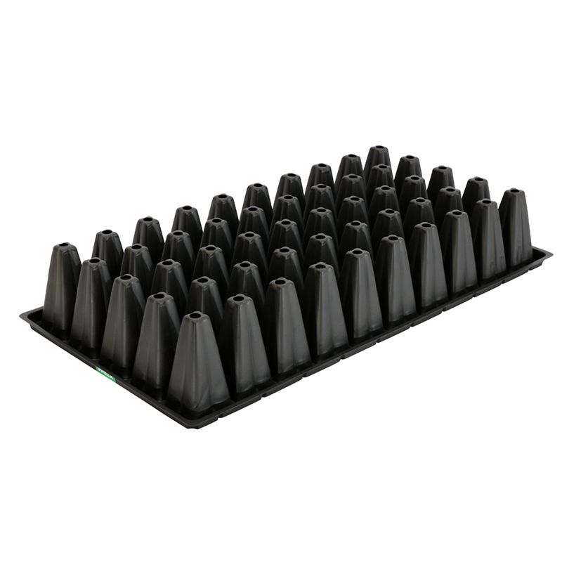 72 Cell Seed Trays Plastic Garden Germination Trays with Drain Holes for Plant Seeds Propagation Reusable Plant Growing Tray