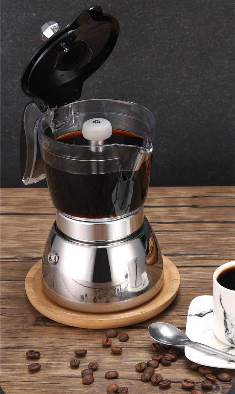 Coffee Maker Stovetop Cafeteira Espresso Percolator Mocha Coffee Pot Cafetera Moka Espresso Moka Pot