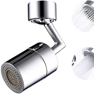 Big Angle Dual Function Two Outlet Mode 720 Degree Swivel Sink Kitchen Faucet Aerator Sprayer Head splash filter faucet