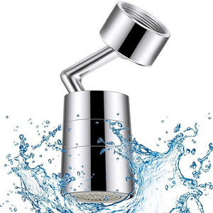 Dropshipping 720 Degree Swivel Sink Faucet Aerator, Rotatable Bubbler Tap Aerator Sprayer Attachment for Kitchen Bathroom