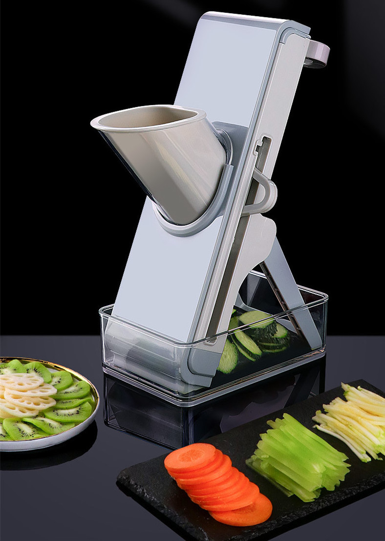 Multifunction Vegetable Cutter Potato Onion Cucumber Carrot Meat Slicer Mandoline Slicer 4 In 1 Vegetable Chopper