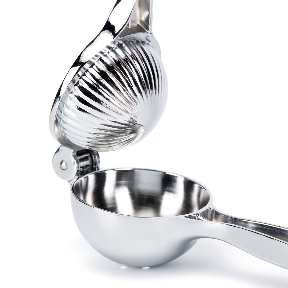 Lemon Squeezer - Lemon Squeezer Lime Juicer Diecase stainless steel 2-Bowl-in-1 Citrus Press manufacture in China