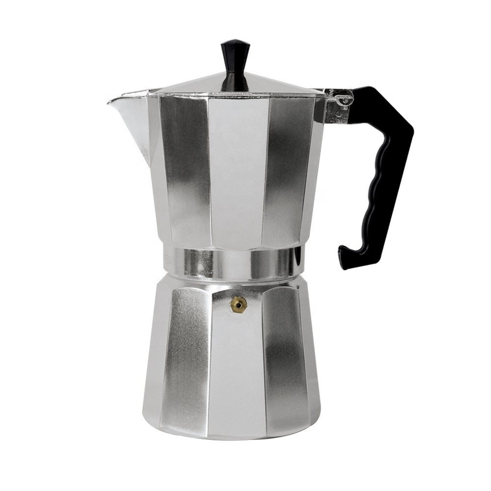 hot seal high quality 3/6/9cup Aluminium Coffee Pot / Espresso Coffee Maker / Moka Pot