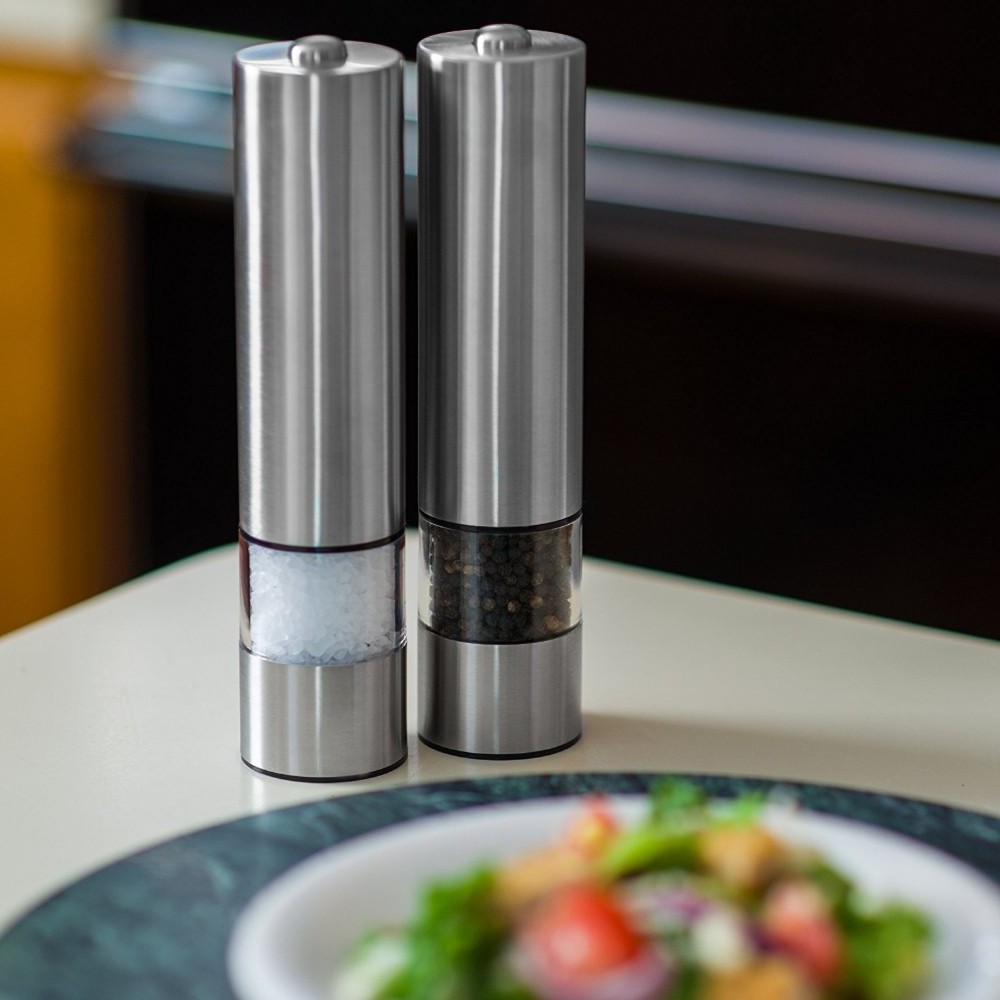 New design electric salt and pepper mill  salt grinder pepper grinder