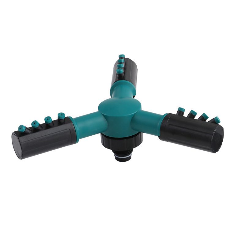 Garden Sprinklers Automatic Watering Grass Lawn 360 Degree Rotating Water Sprinkler 3 Arms Nozzles Garden Irrigation Tools