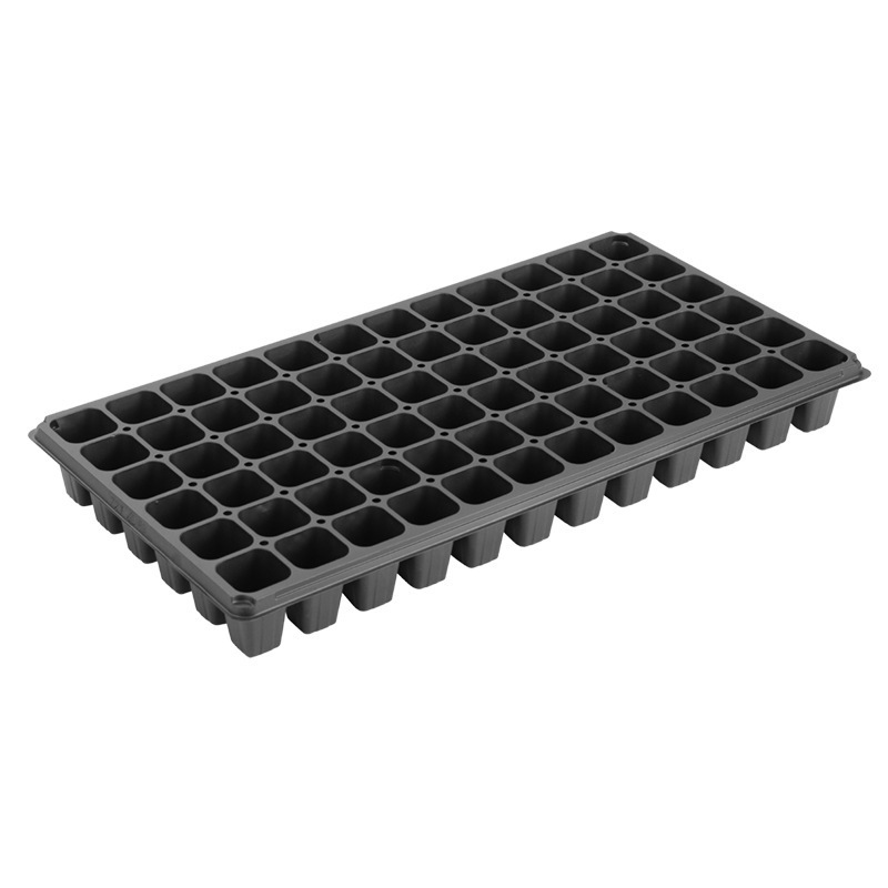 72 Cell Seed Trays Plastic Garden Germination Trays with Drain Holes for Plant Seeds Propagation Reusable Plant Growing Tray