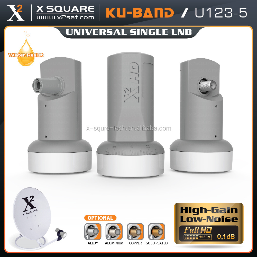 Strong digital satellite receiver ku band single lnb