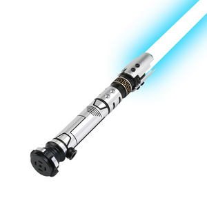 txqsaber Judger  lightsaber  NEO Swing  Dueling 1 inch Blade Metal Hilt 16 Sets of Soundfonts Blaster FOC light up toys