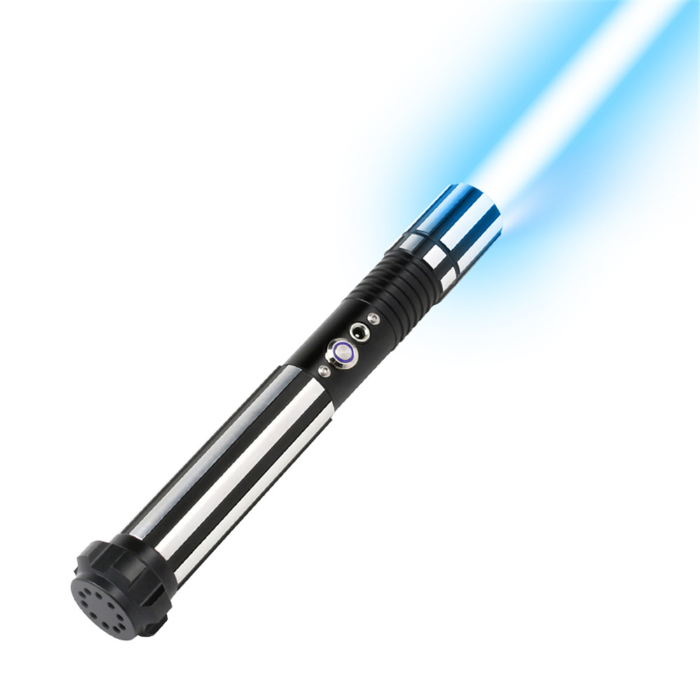 TXQsaber RGB Lightsaber Blaster FOC Lock-up Loop Light Saber 12 Colors to Change Laser Sword Light Toys for Kids